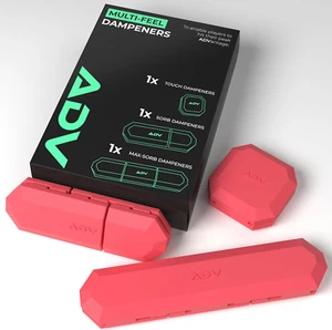 Dampener with Custom Feel - 3 Pack - Racket Shock Absorber to Reduce Vibration, - Picture 1 of 8