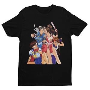 Camiseta unisex premium Capcom vs SNK 2 niñas | Regalos para él, ella, fanáticos de los juegos - Imagen 1 de 7