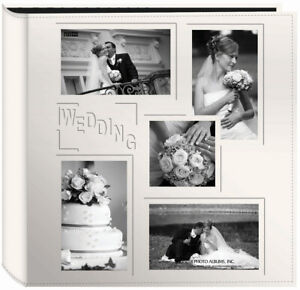 Pioneer 5-Up Sewn Embossed Collage Frame Photo Album 12"X12" Wedding