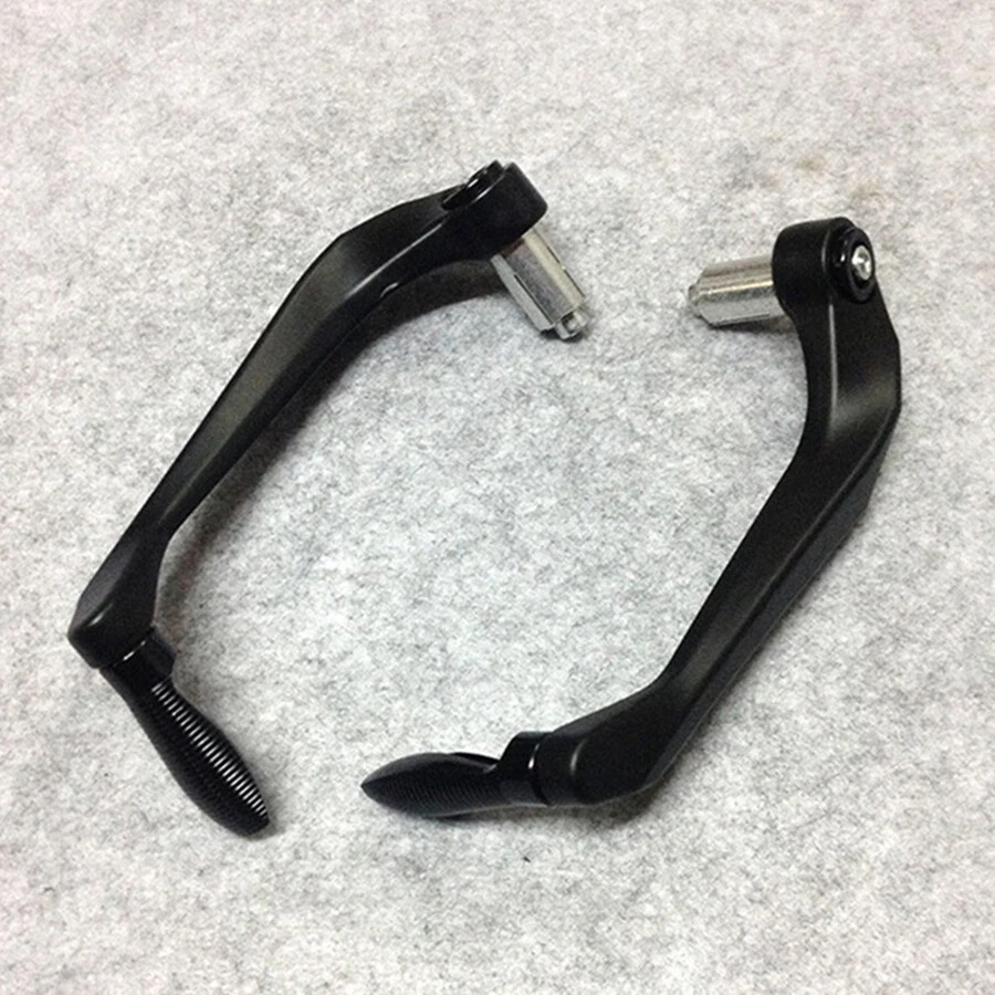 Black CNC 7/8" Motorcycle Bar Mount Brake Clutch Lever Protector Guard Universal - Image 1 of 4