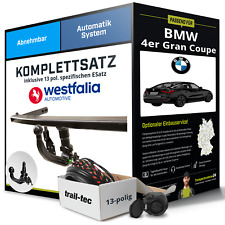 Für BMW 4er Gran Coupe Typ F36 Anhängerkupplung abnehmbar +eSatz 13pol 14- NEU
