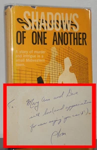 Thomas Cox - Shadows of One Another - SIGNED 1st 1st - Hubin Listed Mystery - NR - Picture 1 of 7