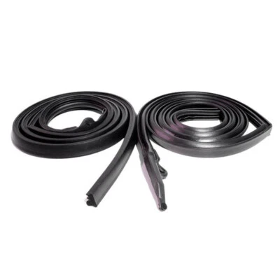 1965-1966 Oldsmobile 88, 98, Dynamic, Jetstar 4 dr hardtop roof rail seals, pair - Image 1 of 2