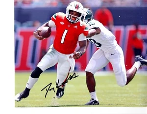 D'Eriq King Miami Hurricanes signed autographed 8x10 football photo 2022 Draft c - Picture 1 of 1