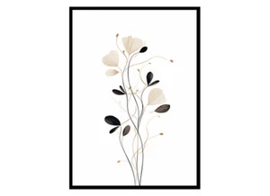 Refresca tus paredes con arte floral decoración del hogar flores arte pared impresión - Imagen 1 de 5