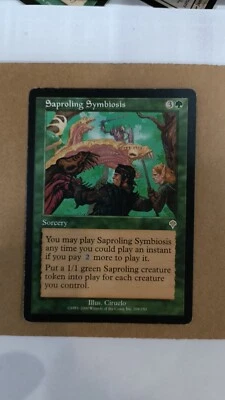 SAPROLING SYMBIOSIS Invasion MTG Green Sorcery RARE - Image 1 of 3