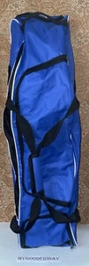 Worth Blue/Black Staff Cart Golf Club Bag 3 Way Divider 38” X 9” X 9” *on Sale - Picture 1 of 15