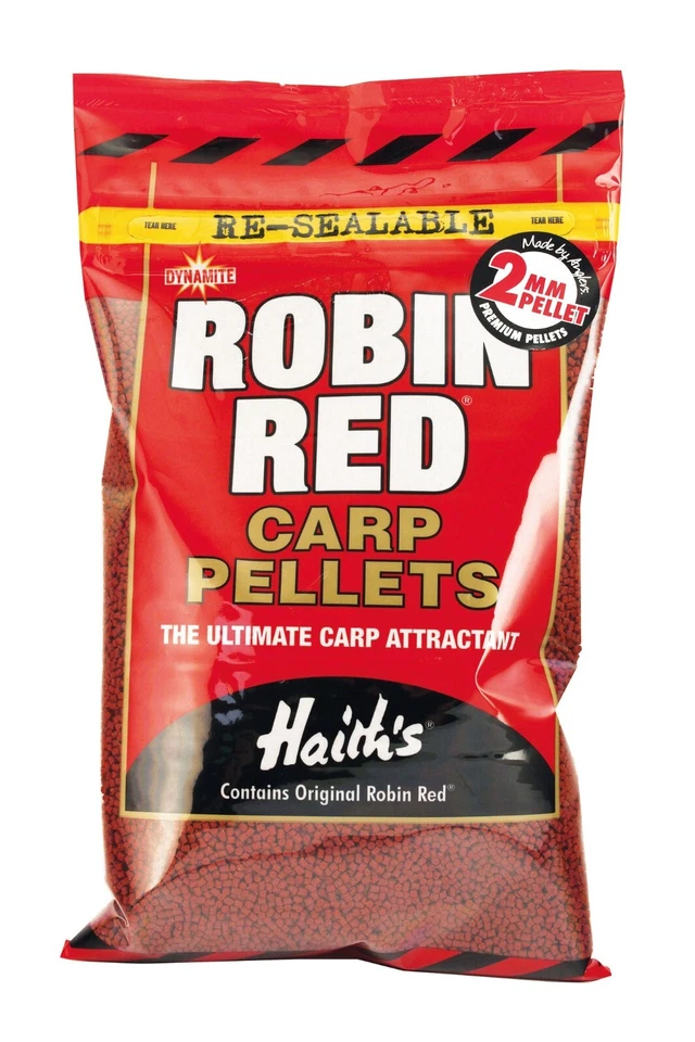 Dynamite Baits Robin Red Carp Pellets 900g 2mm 4mm 6mm 8mm 12mm 15mm 20mm - Bild 1 von 1