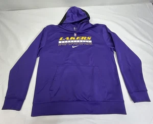 Los Angeles Lakers Nike Youth Dri Fit Hoodie Lila Sweatshirt Gr. L - Bild 1 von 9