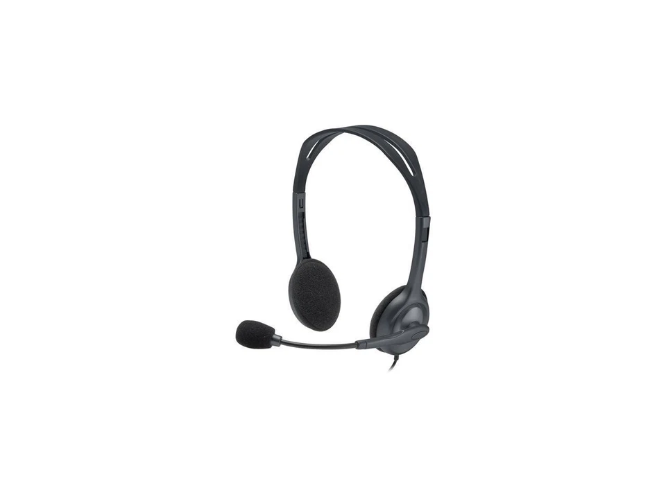 Logitech H111 3.5mm Connector Supra-aural Stereo Headset - Image 1 of 1