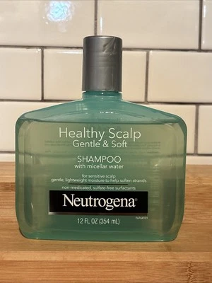 Neutrogena Healthy Scalp Gentle & Soft Shampoo with Micellar Water, 12 Fl. Oz. - Image 1 of 2