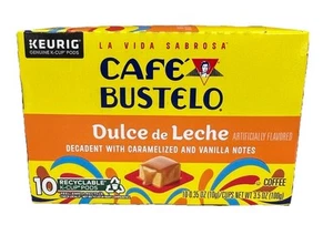 Cafe Bustelo Dulce de Leche Coffee Keurig K Cups 3.5 oz - Picture 1 of 1