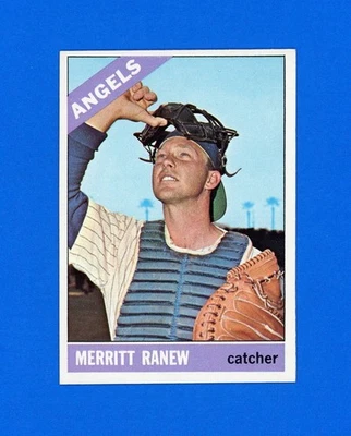 1966 年 Topps 棒球 # 62 Merritt Ranew(变体)近乎完好至近乎完好-MT *UltraBC.eStore* — 第 1/2 张图片