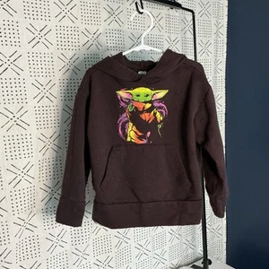 Kids Star Wars Baby Yoda Hoodie - Picture 1 of 5