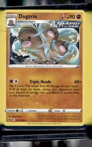 Pokemon TCG Dugtrio Schwert & Schild - Chilling Reign Set 77/198 - Bild 1 von 2