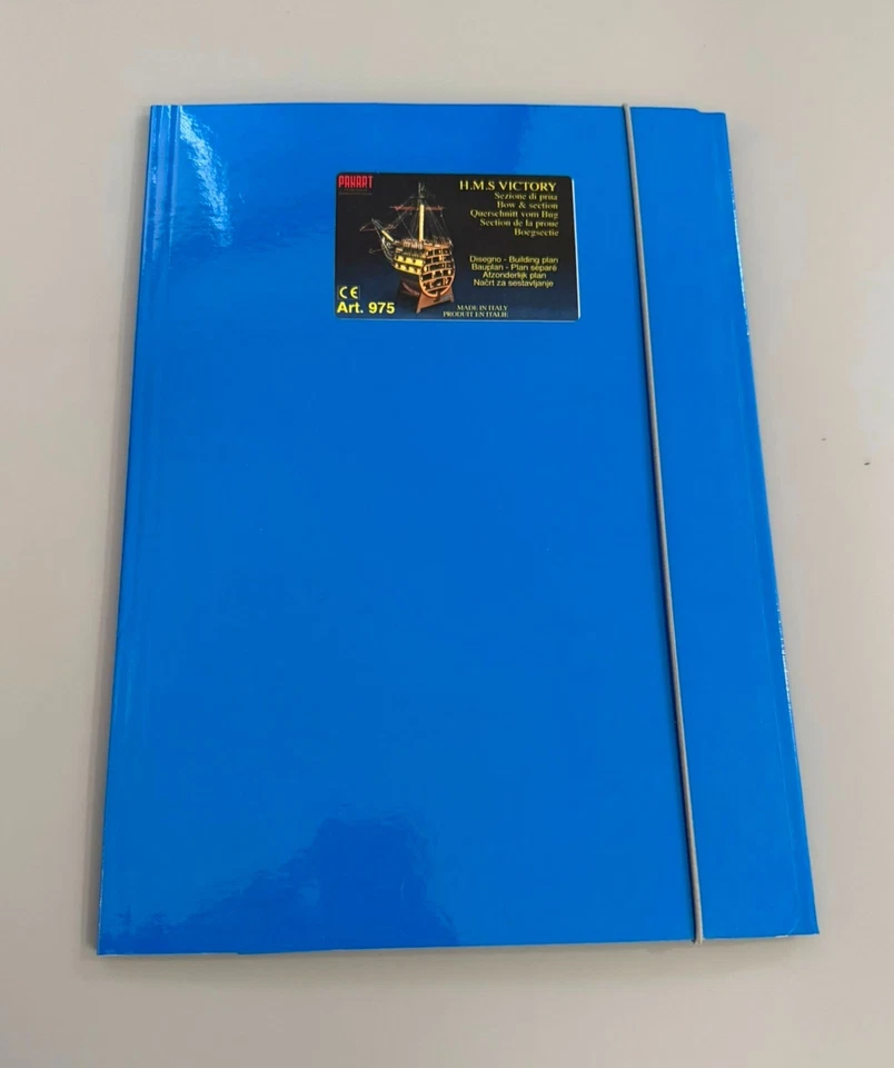 Modelo Panart Mantua - H.M.S. Planos de construcción Victory e instrucciones de sección de arco. Foto 1 de 3