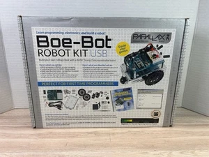 Parallax Boe-Bot Robot Kit # 28832 Serial Version With USB Adapter - Picture 1 of 6