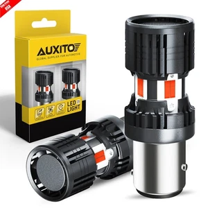 1157 7528 2357 3496 BAY15D Color Rojo Bombilla LED Parada Trasera Freno Señal de Giro Luz - Imagen 1 de 25