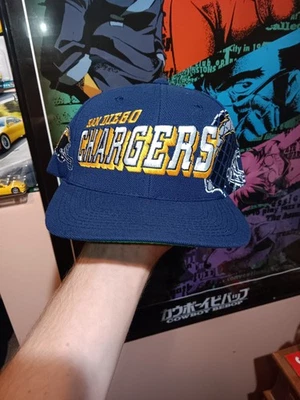 Sombrero Snapback Vintage Sports Specialties Shadow Grid San Diego Chargers Foto 1 de 4