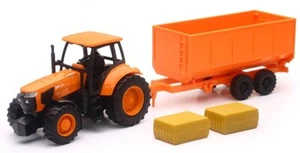 NEWRAY, KUBOTA M5-111 With trailer 2 Axles, 1/32, NEW05685E - Picture 1 of 1