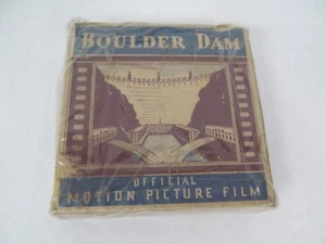 Vintage Movie Film Reel Boulder Dam - Picture 1 of 1