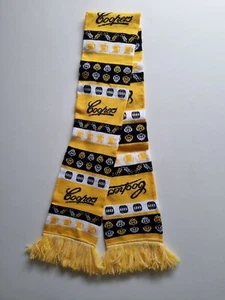 Coopers stout yellow winter woollen scarf beer can draught ugly Christmas  - Bild 1 von 2