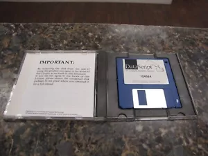 Vintage DataScript for Oracle 3.5" Disk - JV34 - Picture 1 of 3