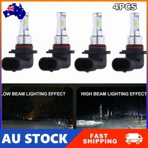 4PCS 9005/HB3 LED 80W Super Bright 6000K White Headlight Bulbs Kit High Low Beam - Picture 1 of 13