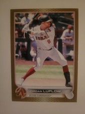 2022 Topps Update  Jordan Luplow #US286 Gold /2022 Arizona Diamondbacks