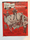 1953 Change-Away Fashions,Pepsodent,Krey Beef,Klix Dog Candy Vinage Print Ads