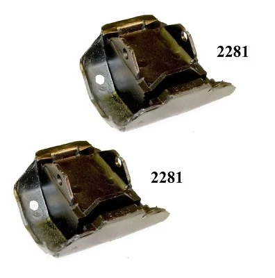 2 PCS FRONT LEFT & RIGHT MOTOR MOUNT FOR 1978-1980 Pontiac Catalina 5.7L Foto 1 de 2