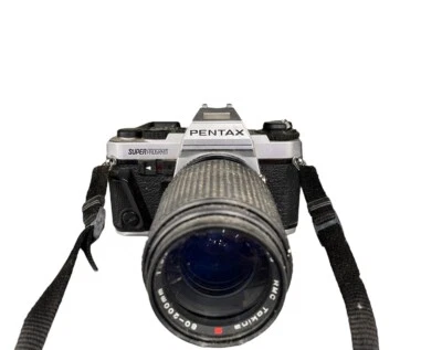 Pentax Super Program 35mm Film SLR Camera With RMC Tokina 80-200mm Lens - Image 1 of 4