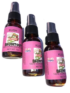 3 BLUNTOUT -Kush-100%Concentrated Air Freshener -Car/Home-1oz - Picture 1 of 1