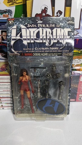 Sara Pezzini as Witchblade Action Figure Moore Action Top Cow 1999 Series II Cover