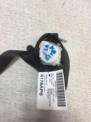 09 BMW 335I Front Seat Belt Lh(bucket) Driver Retractor Cpe Foto 1 de 2