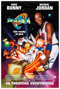 Space Jam - Warner Bros - Locandina film - 1996 - Teaser uscita USA - Foto 1 di 5