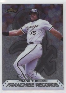 1999 Topps Finest Franchise Records Frank Thomas #FR1 HOF