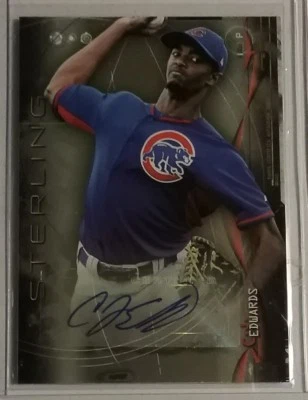 2014 Bowman Sterling CARL EDWARDS JR Autograph - Image 1 of 3