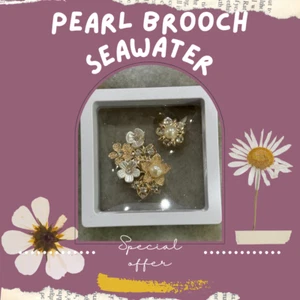 Cute Seawater Pearl brooch - Picture 1 of 1