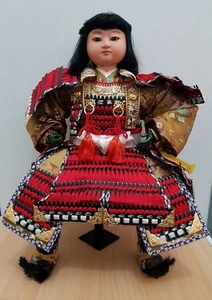Vintage Japan Made Meiji Warrior May doll (Gogatsu Ningyo) (45 cm) - Bild 1 von 12