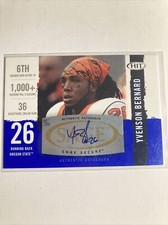 2008 SAGE Hit Auto Yvenson Bernard #A26 Rookie Auto RC Oregon State