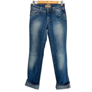 Galliano Y2K Vintage Straight Leg Jeans Women’s Size 29 Medium Wash - Picture 1 of 12