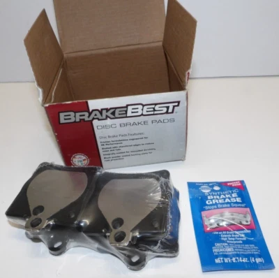 BrakeBest Slotted Rear Brake Pads MKD779 Fit Mercedes Benz SLK230 1998-2004 Foto 1 de 2