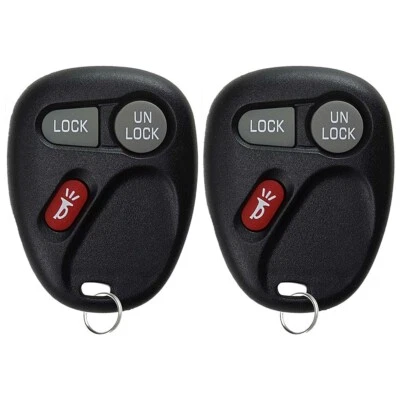 2 Replacement for GMC Sierra 1500 2500 3500 HD 2001 2002 Car Remote Keyless Fob - Image 1 of 4