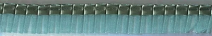 1 & 1/2" MINTGRÜNE GEFALTETE ORGANZA-SATIN-RÜSCHENVERZIERUNG IN DER BOX 25 YARDS  - Bild 1 von 1