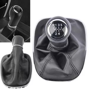 1x Gear Stick Shift Knob 5 Speed Gaiter Boot for Vauxhall Corsa E Adam 55496814 - Picture 1 of 13