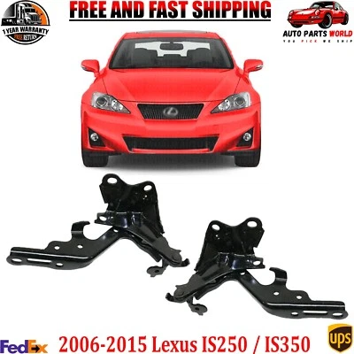 Bisagras de capó lado izquierdo conductor y derecho pasajero para Lexus IS250/IS350 2006-2015 Foto 1 de 4