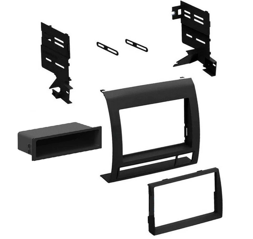 Car Radio Stereo Dash Installation Kitw/ pocket for 2005-2011 Toyota Tacoma - Image 1 of 1