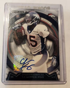 Tavarres King Topps Strata 88 Rookie Auto Broncos - Picture 1 of 2