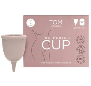TOM Organic The Period Cup Size 2 - Menstrual Cup - Picture 1 of 2